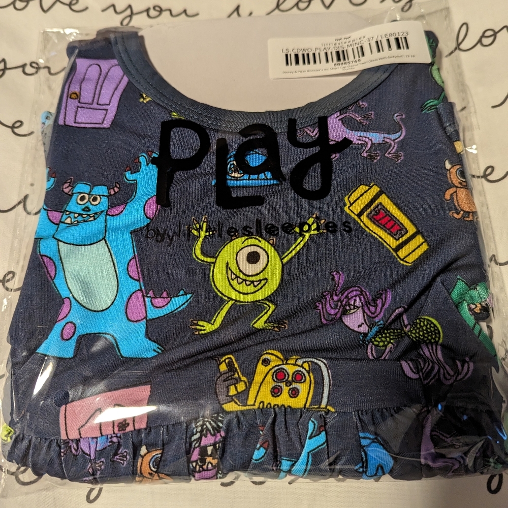 Little Sleepies Monsters Inc Twirl dress